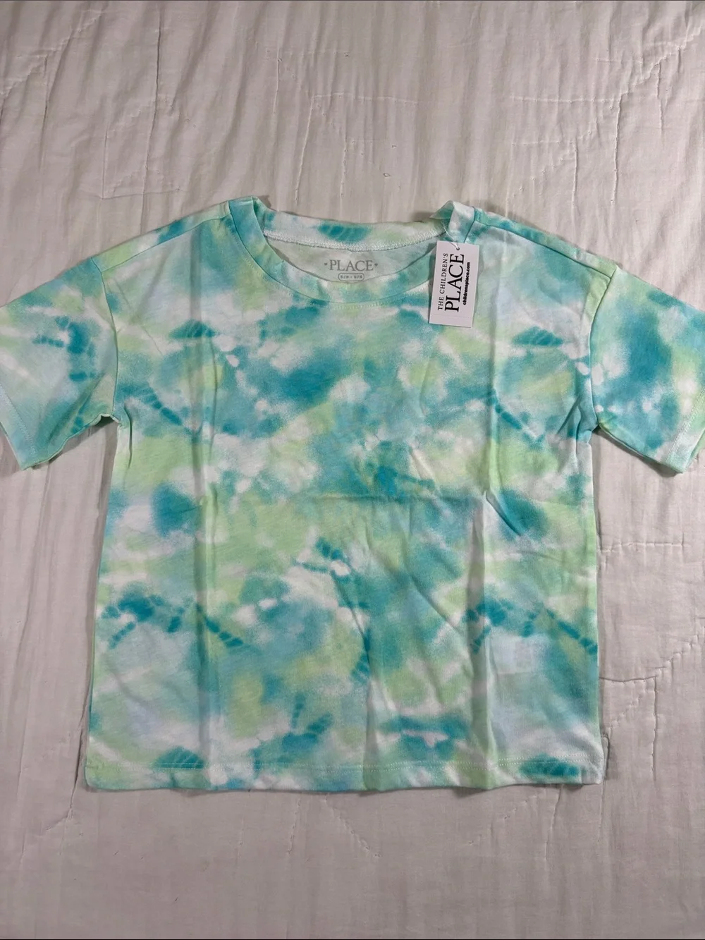 The Childrens Place Girls 5/6 Romper and Tie Dye Shorts Set Bundle NWT 3pc